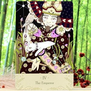 Universal Folk Tarot Cards by Anita Inverarity - The Emperor