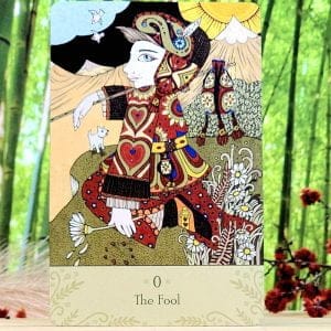 Universal Folk Tarot Cards by Anita Inverarity - The Fool