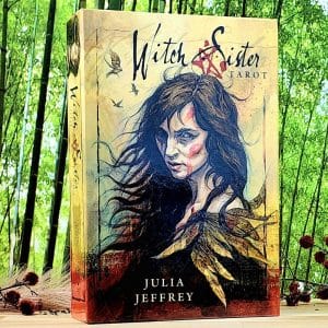 Witch Sisters Tarot Cards by Julia Jeffrey - Front Cover