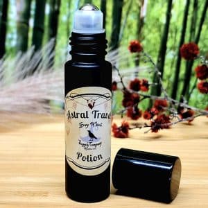 Astral Travel Potion by Gray Witch Supply Company Lid Off