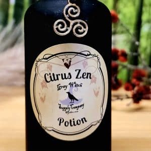 Citrus Zen Potion by Gray Witch Supply Company close up