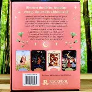 Feminine Wisdom Oracle Cards by Lea Androic - Back Cover