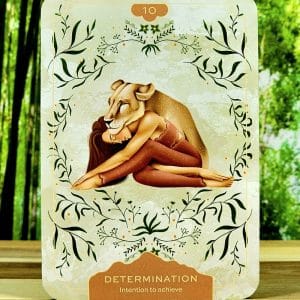 Feminine Wisdom Oracle Cards by Lea Androic - Determination