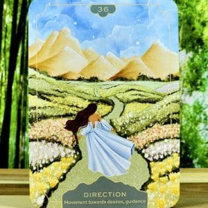 Feminine Wisdom Oracle Cards by Lea Androic - Direction