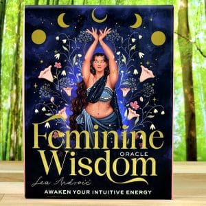 Feminine Wisdom Oracle Cards by Lea Androic - Front Cover