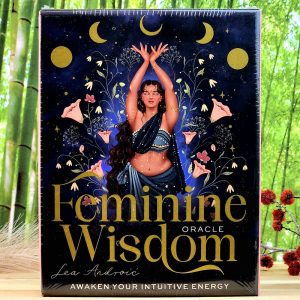 Feminine Wisdom Oracle Cards by Lea Androic - Front Cover