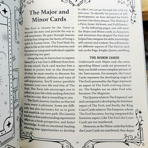 The Book of Tarot by Sahar Huneidi-Palmer Majors and Minors