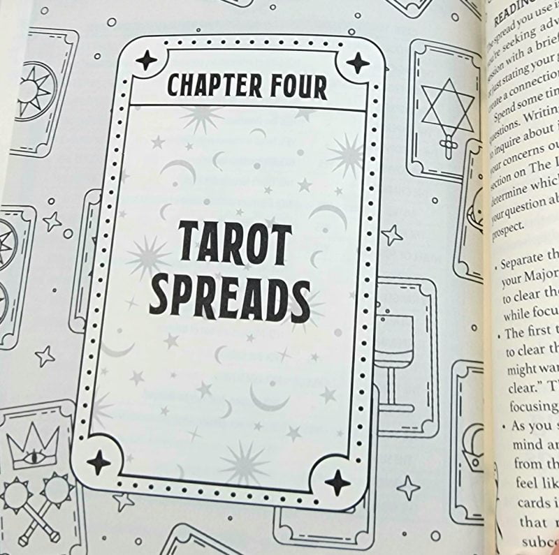 The Book of Tarot by Sahar Huneidi-Palmer Tarot Spreads