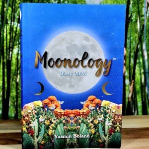 2025 Moonology Diary by Yasmin Boland - Front Cover