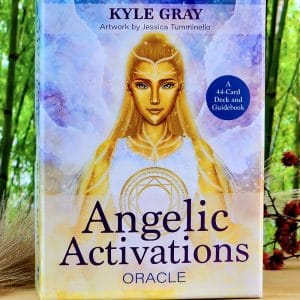 Angelic Activations Oracle Cards by Kyle Gray - Front Cover