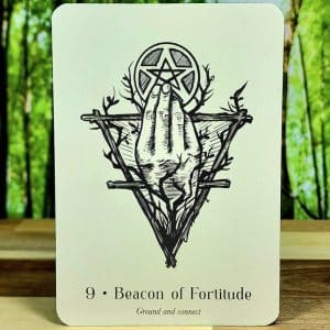 Lost Oracle Cards by Fiona Horne - Beacon of Fortitude