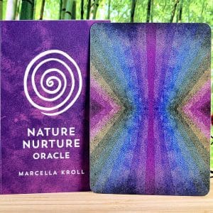 Nature Nurture Oracle Cards by Marcella Koll - Guidebook and back of cards