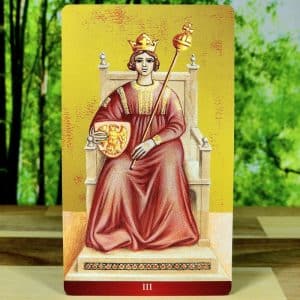 Tarot of Dante by Guido Marchesi -The Empress Card