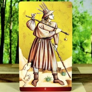 Tarot of Dante by Guido Marchesi - The Fool Card