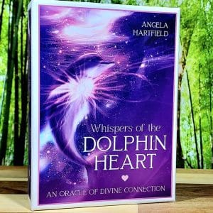 Whispers of the Dolphin Heart Oracle by Angela Hartfield - Front of box