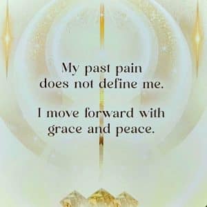 Angel Affirmations Cards by Radleigh Valentine - My past pain does not define me