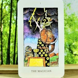 The Jolanda Witch Tarot Cards by Rosie Björkman - The Magician