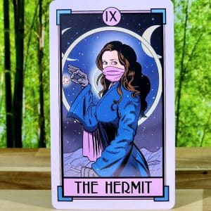 Cat Full of Spiders Tarot Deck by Christina Ricci - The Hermit