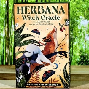 Herbana Witch Oracle Cards by Cecilia Lattari - Front Cover