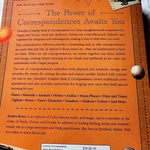 Llewellyn’s Complete Book of Correspondences - Back Cover