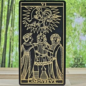 Marseille Tarot Gold and Black Edition by Marianne Costa - Lamovrevx