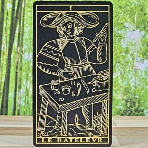 Marseille Tarot Gold and Black Edition by Marianne Costa - Le Batelevr