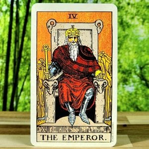 Smith-Waite Tarot Deck Centennial Edition - The Emperor