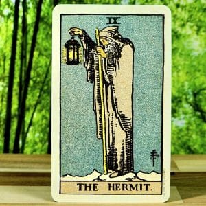 Smith-Waite Tarot Deck Centennial Edition - The Hermit