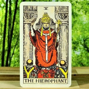 Smith-Waite Tarot Deck Centennial Edition - The Hierophant