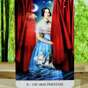 Tarot of Mystical Moments by Catrin Welz-Stein - The High Priestess Card