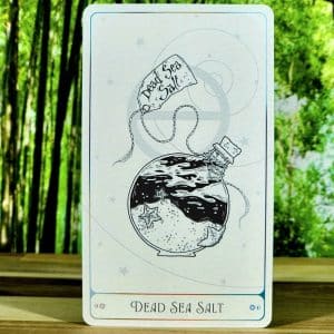 The Alchemists Oracle by Zoe Sadler - Dead Sea Salt Card