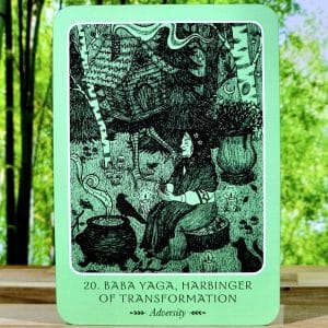 Wise Woman Oracle Cards by Cheyenne Zarate - Baba Yaga - Harbinger of Transformation