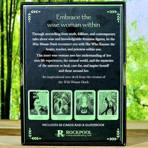 Wise Woman Oracle Cards by Cheyenne Zarate - Back Cover