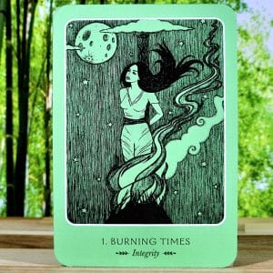 Wise Woman Oracle Cards by Cheyenne Zarate - Burning Times - Integrity