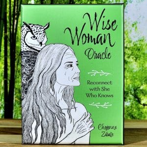 Wise Woman Oracle Cards by Cheyenne Zarate - Front Cover