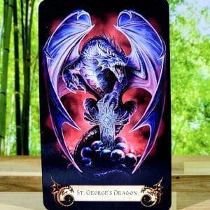 World Dragon Oracle Cards by Virginia Chandler - St Georges Dragon