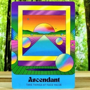 Cosmic Dreamscape Astrology Oracle Deck by Nina Kahn - Ascendant