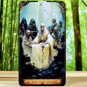 Druidic Tarot by Andrea Cogerino - Hierophant