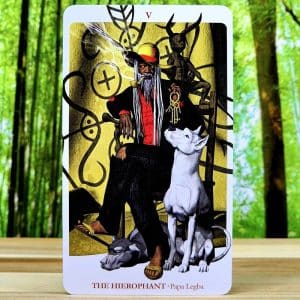 Druidic Tarot by Andrea Cogerino The Hierophant