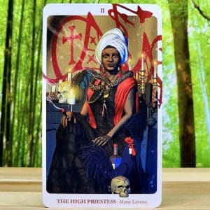 Druidic Tarot by Andrea Cogerino The High Priestess