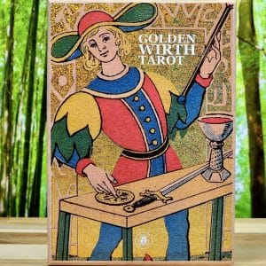 Golden Wirth Tarot Cards by Oswald Wirth - Front Cover