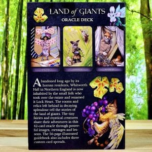 Land of Giants Oracle Deck by Steven Hutton - Back Cover