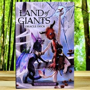 Land of Giants Oracle Deck by Steven Hutton - Front Cover