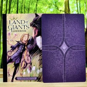 Land of Giants Oracle Deck by Steven Hutton - Guidebook and back of cards