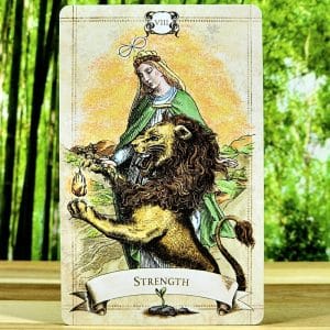 Old Style Tarot Cards by Alexander Ray - Strength