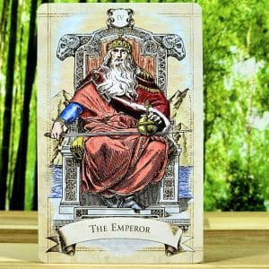 Old Style Tarot Cards by Alexander Ray - The Emperor