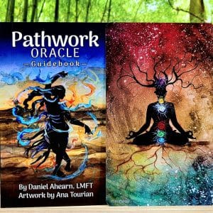 Pathwork Oracle by Daniel Ahearn LMFT - Guidebook and back of cards