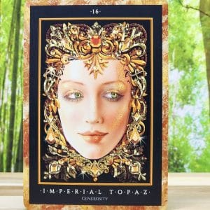 Precious Gems Oracle by Maxine Gadd - Imperial Topaz