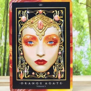 Precious Gems Oracle by Maxine Gadd - Orange Agate