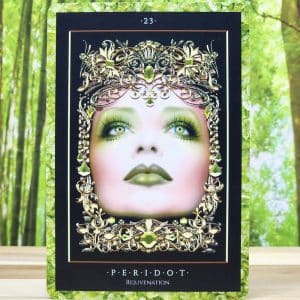 Precious Gems Oracle by Maxine Gadd - Peridot